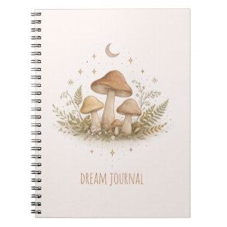 Cuaderno de hongos Cottagecore – Estética de hadas