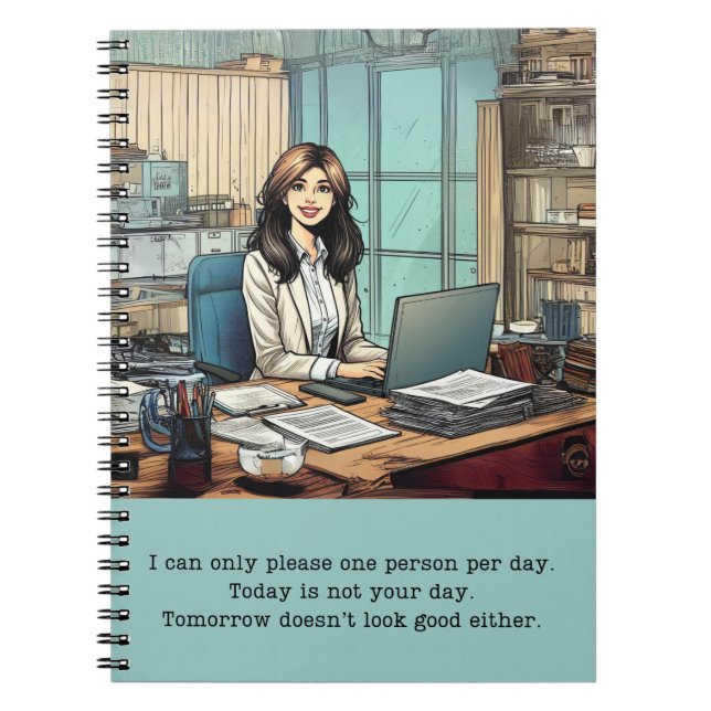 Cuaderno de Hoy No Es Tu Día (Frente)