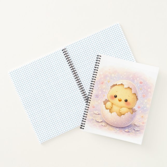 Cuaderno de huevos de pollito bebé dulce (Interior)