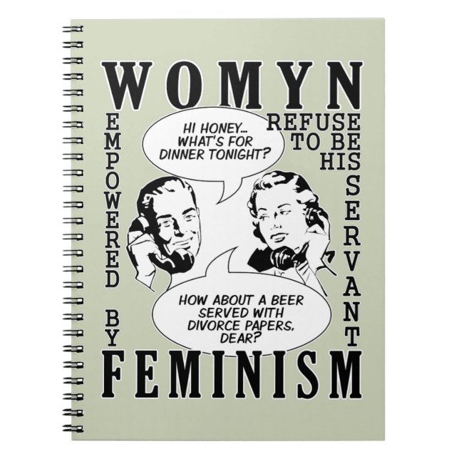 Cuaderno de humor feminista retro (Frente)