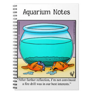 Cuaderno de humor para acuarios divertidos