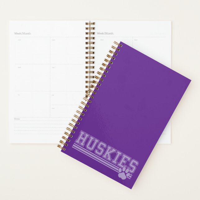 Cuaderno de Huskies Planner (Demostración)