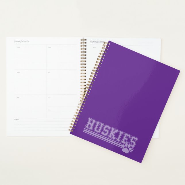 Cuaderno de Huskies Planner (Demostración)