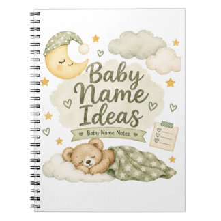 Cuaderno de ideas de nombres de bebé