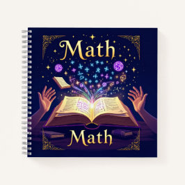 Cuaderno de Iluminación Mágica de Matemáticas | Pe