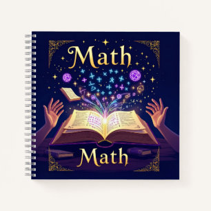Cuaderno de Iluminación Mágica de Matemáticas Pe