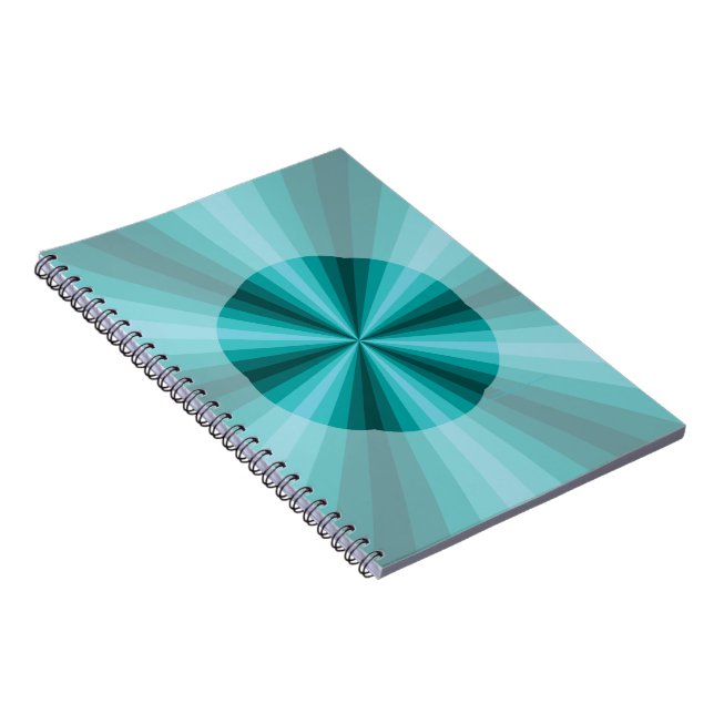 Cuaderno de ilusión óptica Aqua (Lado Derecho)