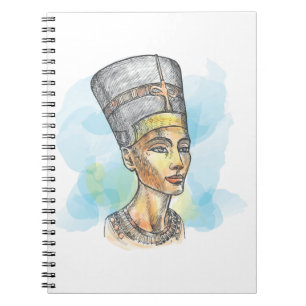 Cuaderno de ilustraciones de Nefertiti