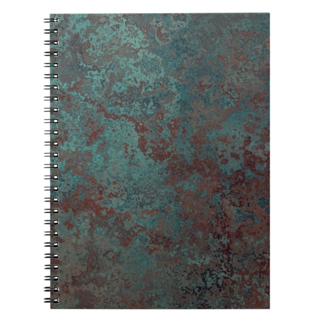 Cuaderno de impresión "Cobre" de Corrosión (Frente)