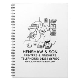 Cuaderno de impresores y acabadores