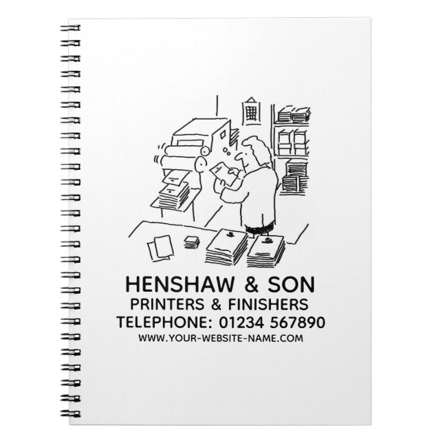 Cuaderno de impresores y acabadores (Frente)