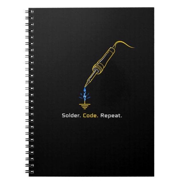 Cuaderno de ingeniería integrado de código de sold (Frente)