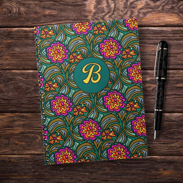 Cuaderno de Inicial Personalizada con Patrón de Ar (Subido por el creador)