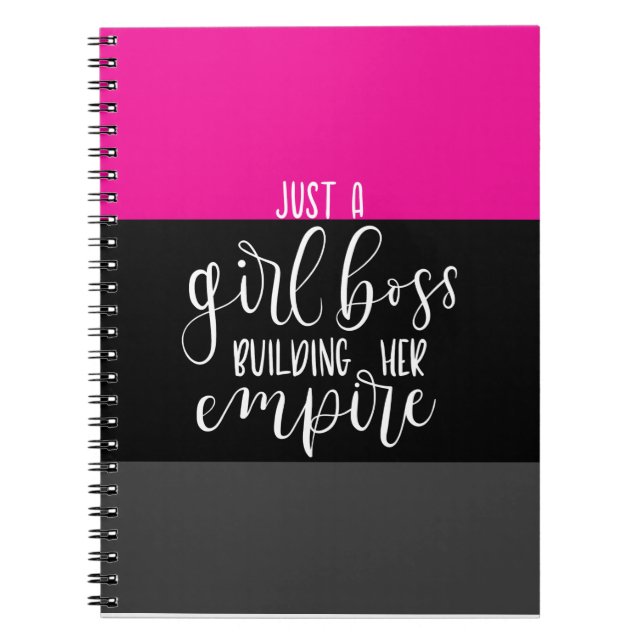 Cuaderno de inspiración para mujer de negocios (Frente)