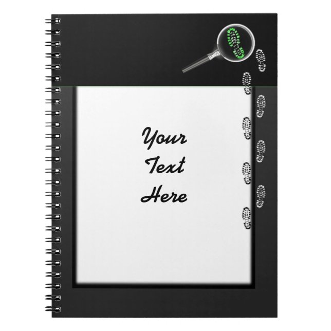 Cuaderno de investigación de escenas delictivas (Frente)