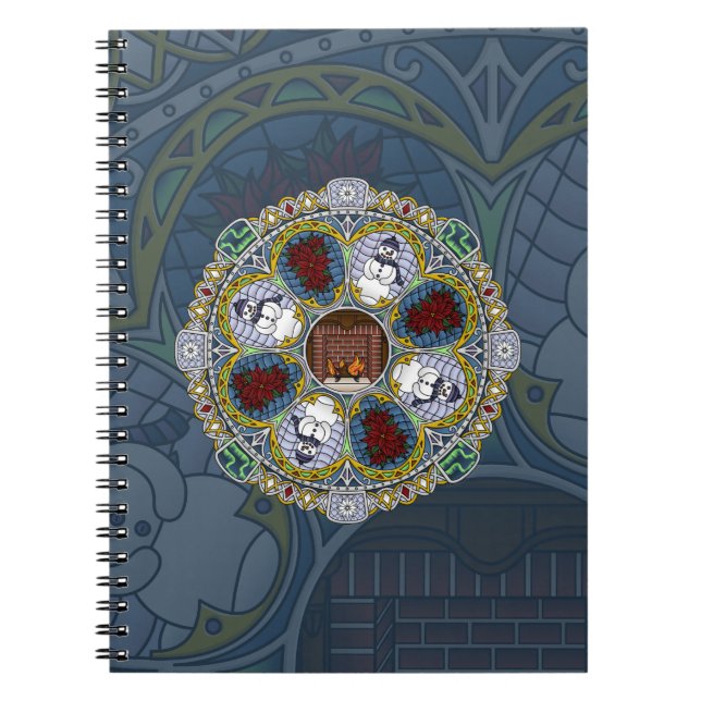 Cuaderno de invierno Nouveau (Frente)