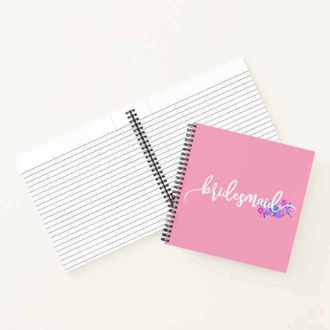 Cuaderno de invitados de caligrafía para boda de d (Interior)