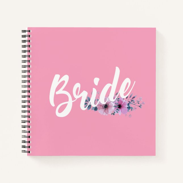 Cuaderno de invitados de caligrafía para bodas de  (Anverso)