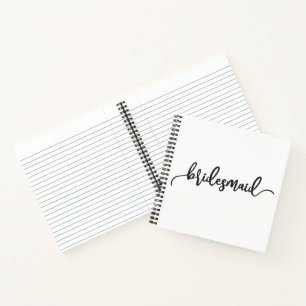 Cuaderno de invitados de caligrafía para bodas de 