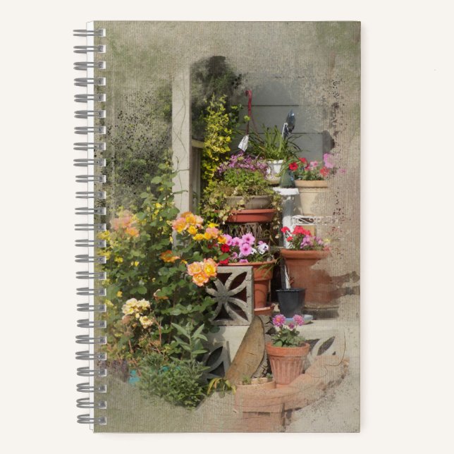 Cuaderno de jardín de cottage (Anverso)