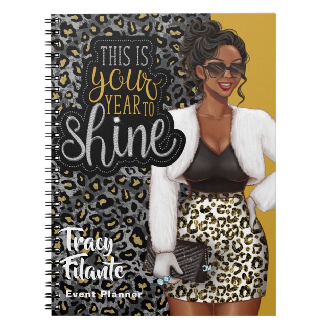 Cuaderno de Jefa de Moda Glam Chic (Frente)