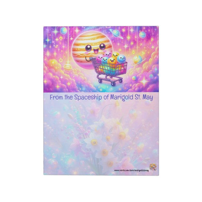 Cuaderno de Jupiter y sus Lunas (Lado Izquierdo)