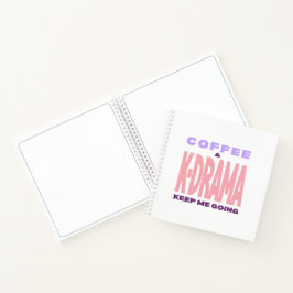 Cuaderno de Kdrama Regalo de diario para fanáticos