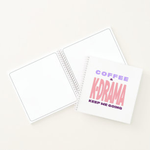 Cuaderno de Kdrama Regalo de diario para fanáticos