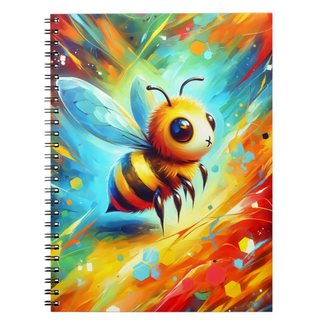 Cuaderno de la abeja bebé explosión en el cielo (Frente)