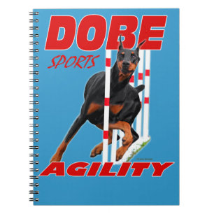 Cuaderno de la agilidad del Doberman