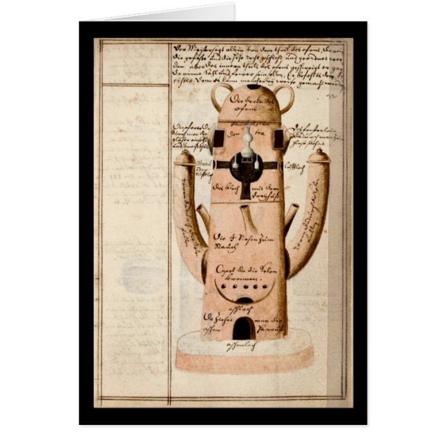 Cuaderno de la alquimia por la placa 17 de Juan (Frente)