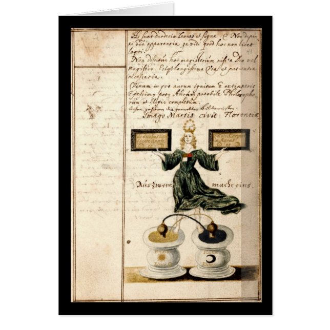 Cuaderno de la alquimia por la placa 4 de Juan (Frente)