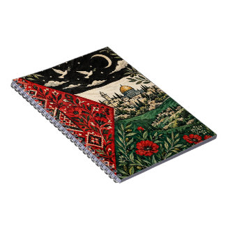 Cuaderno de la bandera palestina