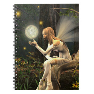 cuaderno de la bola de la luz de hadas