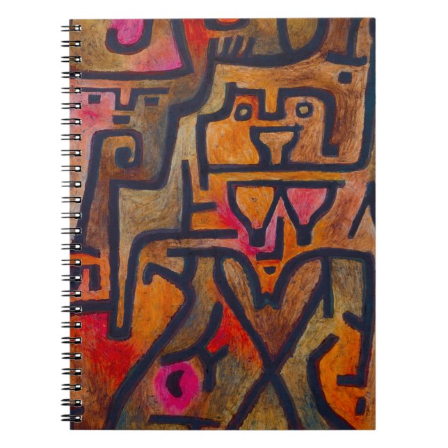 Cuaderno de la bruja del bosque de Paul Klee (Frente)