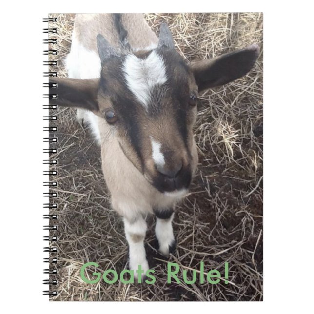 Cuaderno de la cabra del bebé (Frente)