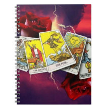 Cuaderno de la carta de tarot