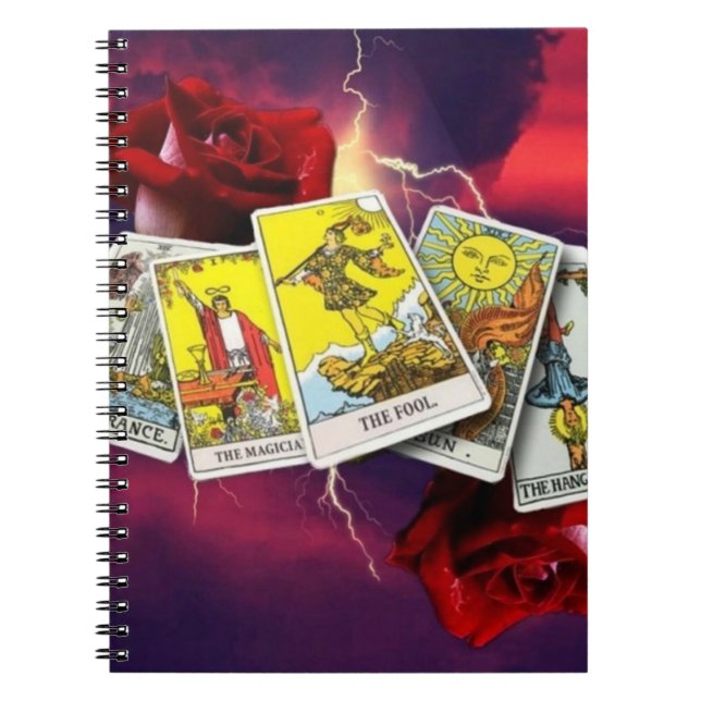 Cuaderno de la carta de tarot (Frente)