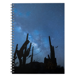Cuaderno de la Casa Espeluznante y Noche Azul Estr