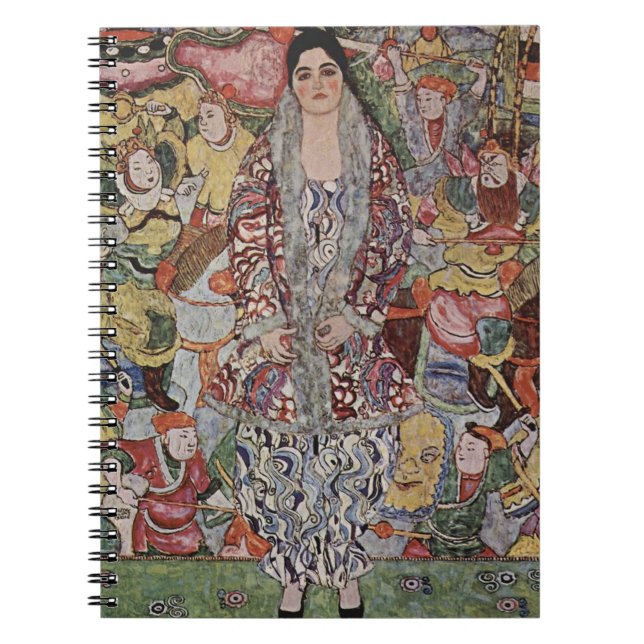Cuaderno de la cerveza de Gustavo Klimt Fredericke (Frente)