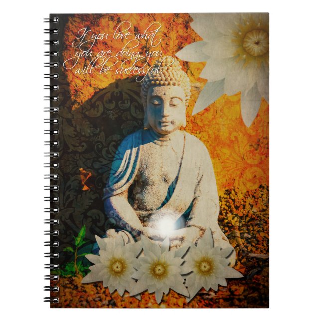 Cuaderno de la cita de Buda (Frente)