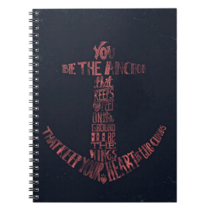 Cuaderno de la cita del ancla