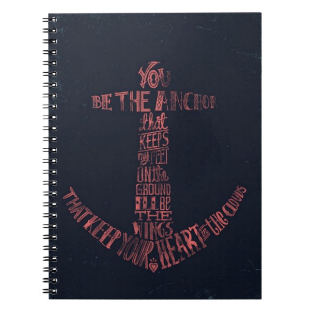 Cuaderno de la cita del ancla (Frente)