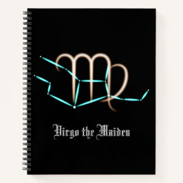 Cuaderno de la constelación zodiacal Virgo