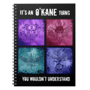 Cuaderno de la cosa de O'Kane - todos los