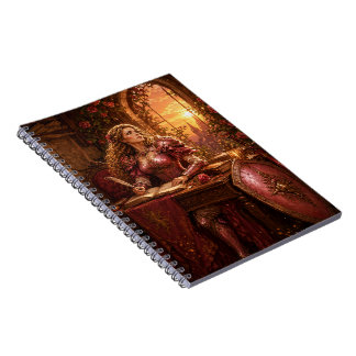 Cuaderno de la Dama Rosaline Brightshield Fantasía