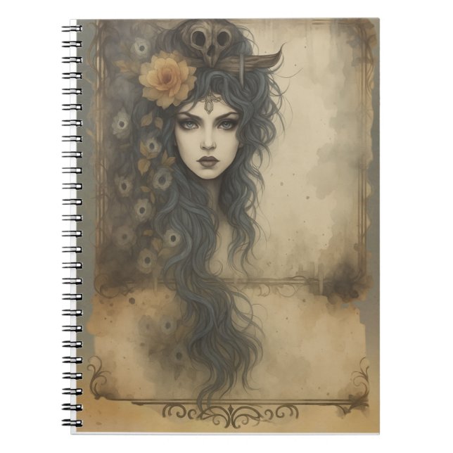 Cuaderno de la Encantadora Gótica (Frente)