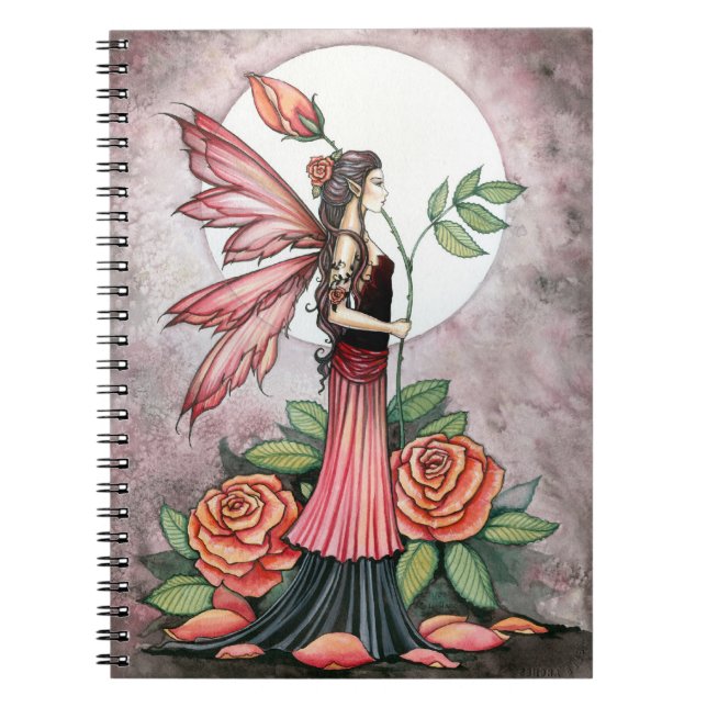 Cuaderno de la encantadora hada rosa (Frente)