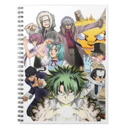 Cuaderno de la escuadra de héroes épicos del anime