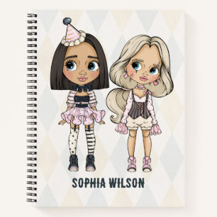 Cuaderno de la Escuela de Circo Chica Arlequín Ros